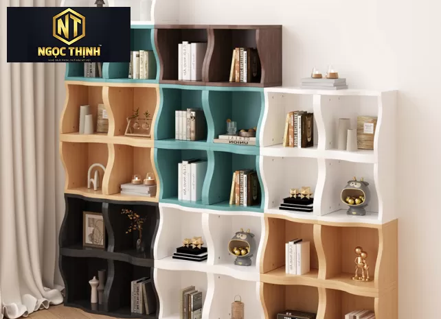 Kệ sách cao cấp hiện đại độc đáo Kệ sách cao cấp hiện đại độc đáo